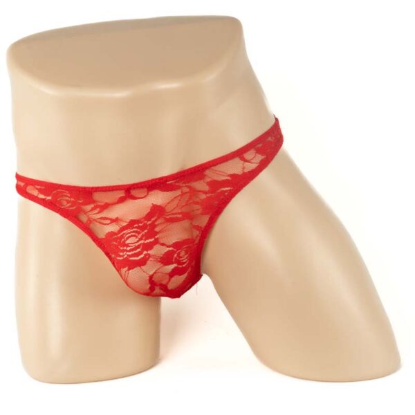210 - Men's Lace G-String - Image 2