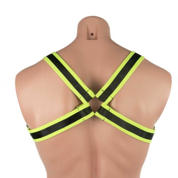 2307 - Men's Neon Reflective Harness - Image 6