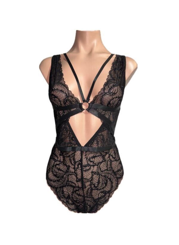 4254 - Lace Strap Teddy