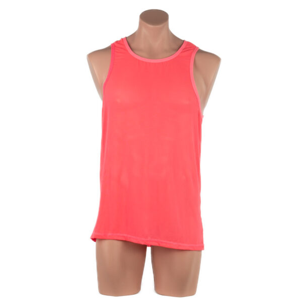 2318 - Men's Fluro Singlet - Image 3