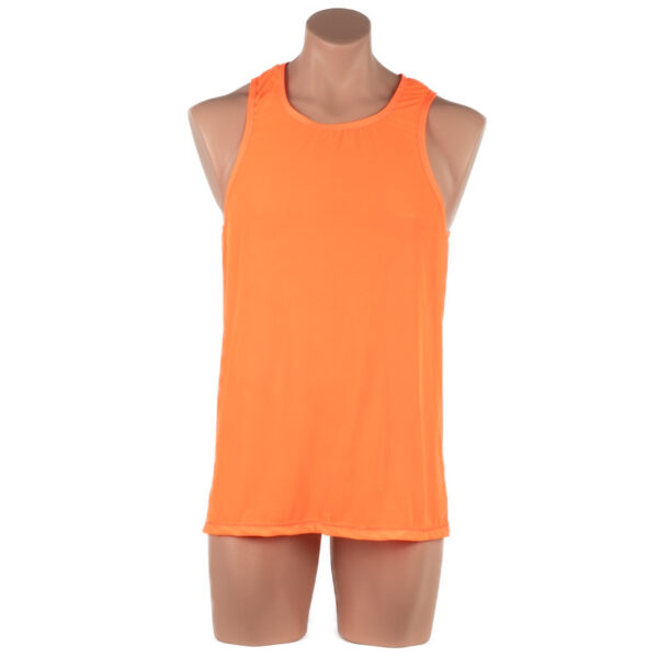 2318 - Men's Fluro Singlet - Image 4