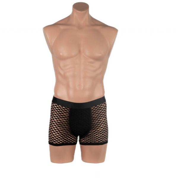 2311B - Men's Diamond Mesh Boxer - Image 15