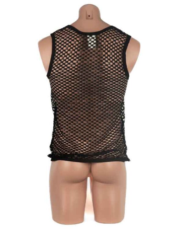 2311 - Men's Diamond Mesh Singlet - Image 2