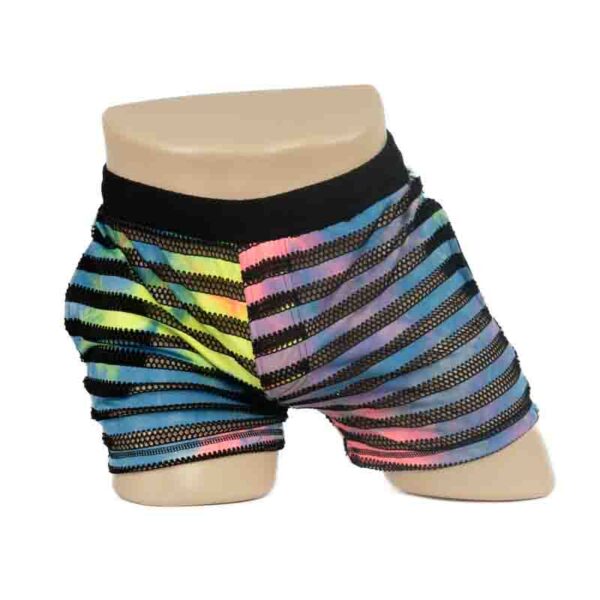 2316B - Men's Tie Dye Stripe Shorts