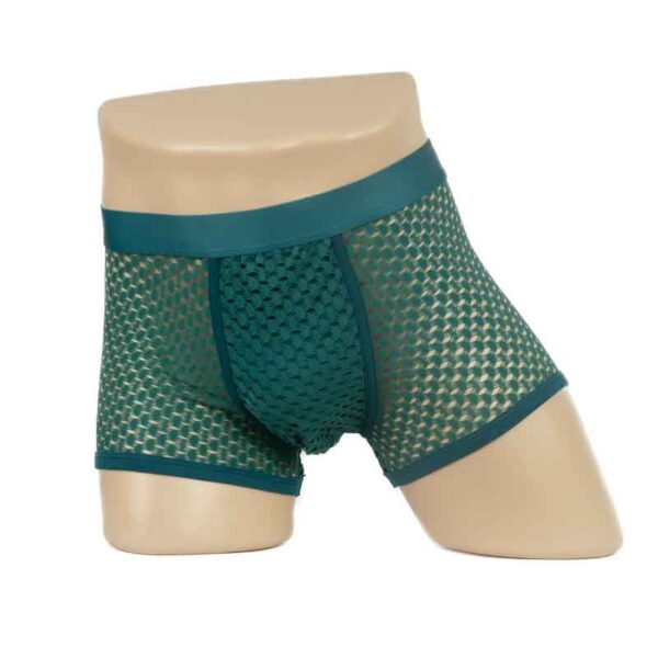 2311B - Men's Diamond Mesh Boxer - Image 5