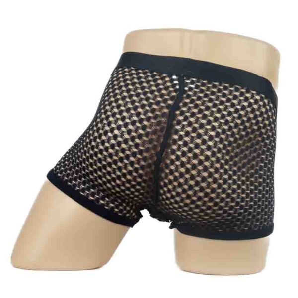 2311B - Men's Diamond Mesh Boxer - Image 2