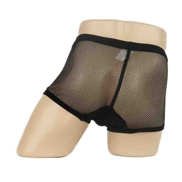2312B - Men's Fine Mesh Boxer - Image 4