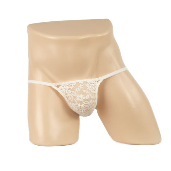 282 - Men's Lace Pouch G-String - Image 6