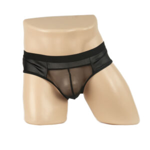 233 - Mesh Pouch Bumless Wetlook Brief