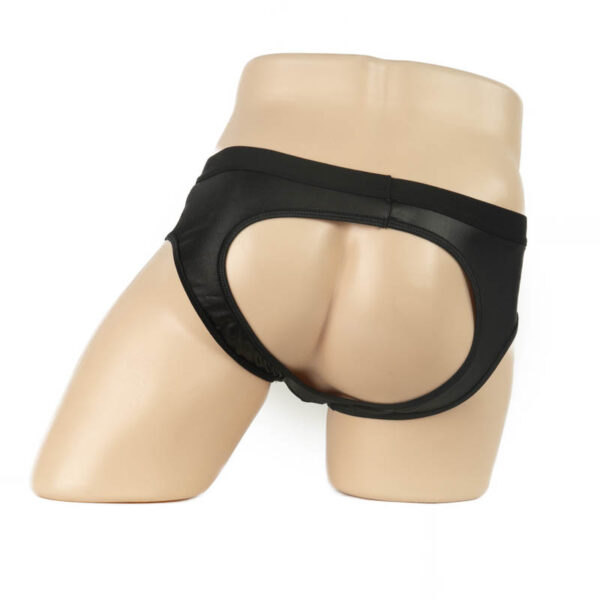 233 - Mesh Pouch Bumless Wetlook Brief - Image 2