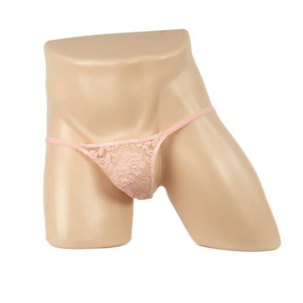 282 - Men's Lace Pouch G-String - Image 4