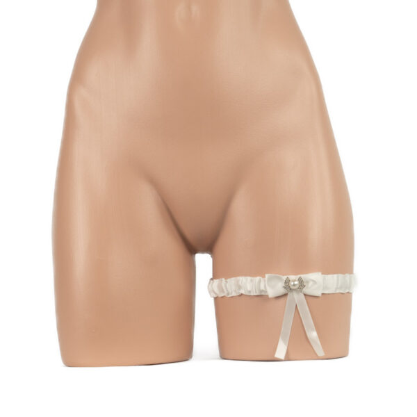 G101 - Satin Bridal Garter - Image 2