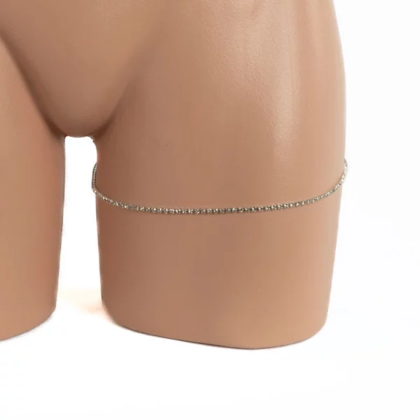 1013 - Diamonte Leg Garter