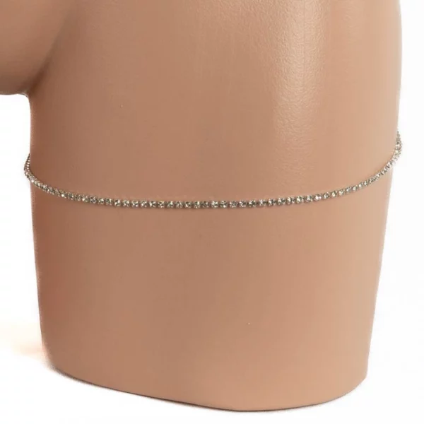 1013 - Diamonte Leg Garter - Image 2