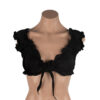 107T - School Girl Top - Black