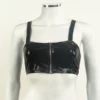 120T - PVC Zipper Top - One Size (8-10), Black
