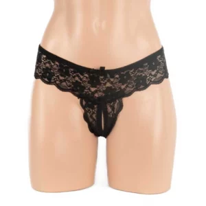 169 - Lace Crutchless G String
