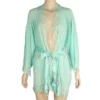 2000B - ALISON Lace Brunchcoat - Queen (12-14), Mint