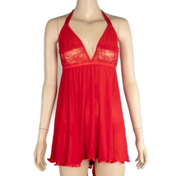 2000D - ALISON Lace Babydoll - Image 4