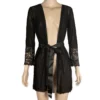 2001B - BERNICE Brunchcoat - One Size (8-10), Black