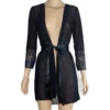 2001B - BERNICE Brunchcoat - One Size (8-10), Navy