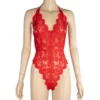 2005S - FELICIA Bodysuit - One Size (8-10), Red