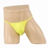 209 - Men's Lycra G-String - Mens One Size, Fluro Yellow