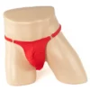 214 - Men's Stripper Clip G-String - Mens One Size, Red