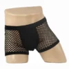 2310B - Men's Mesh Boxer - L, Black
