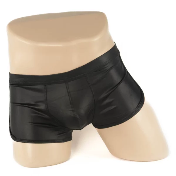 2317B - Men's Bumless Wetlook Boxer - Image 3