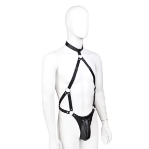 2327BX - Men's Wetlook G-String Harness