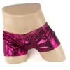 2328 - Men's Glitter Hot Pants - M, Hot Pink
