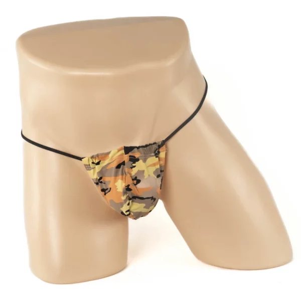 236 - Men's Army Print G-String - Image 7