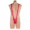 250 - Mankini - Mens One Size, Hot Pink