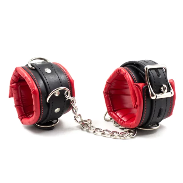 L120 - Padded Leather Cuffs and Collar - Image 12
