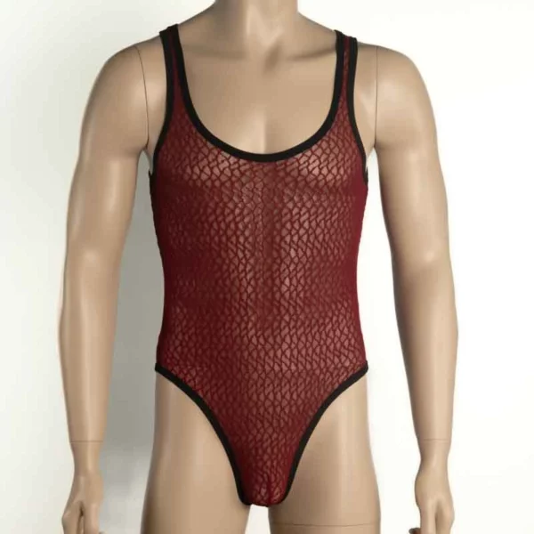 255 - Men's Mesh Bodysuit