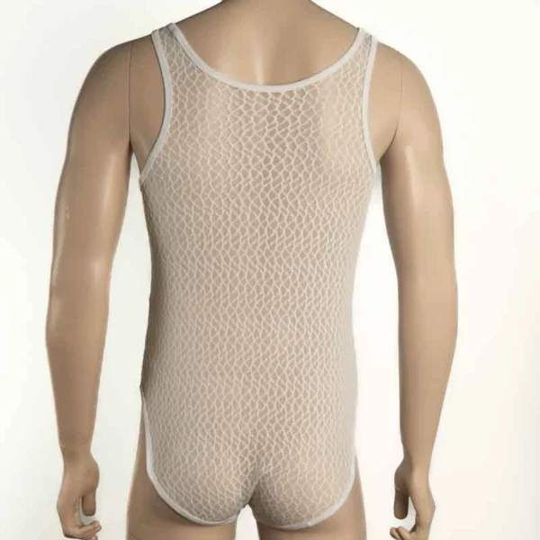 255 - Men's Mesh Bodysuit - Image 4