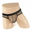 258 - Men's Mesh Brief - M, Black