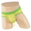 258 - Men's Mesh Brief - M, Green