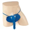 264 - Men's Novelty G-String - Elephant - Blue