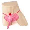 264 - Men's Novelty G-String - Elephant - Hot Pink