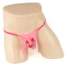 265 - Men's Novelty G-String - Parrot - Mens One Size, Hot Pink
