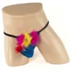 270 - Men's Novelty G-String - Rooster - Mens One Size, Blue