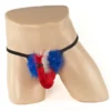 270 - Men's Novelty G-String - Rooster - Mens One Size, Red