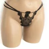 344 - Mesh G-String - Black