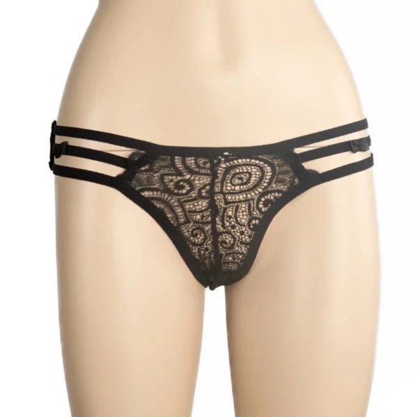 349 - Floral Cotton G-String