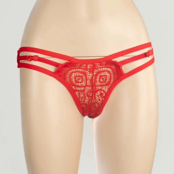349 - Floral Cotton G-String - Image 6