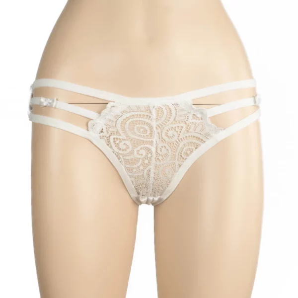349 - Floral Cotton G-String - Image 3