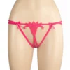 353 - Open Front G-String - Hot Pink