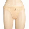 354 - Lace Frill G-String - Flesh